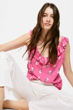 Springfield T-Shirts-Camisola Decote Folho