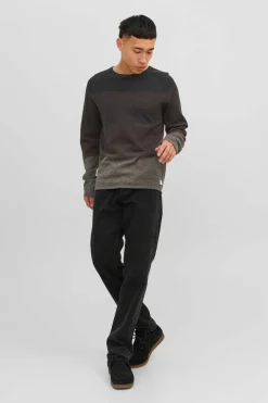 Jack & Jones Camisola Degrade Gola Redonda Castanho Discount