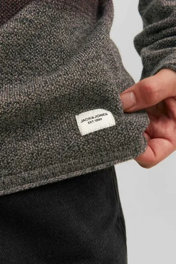 Jack & Jones Camisola Degrade Gola Redonda Castanho Discount