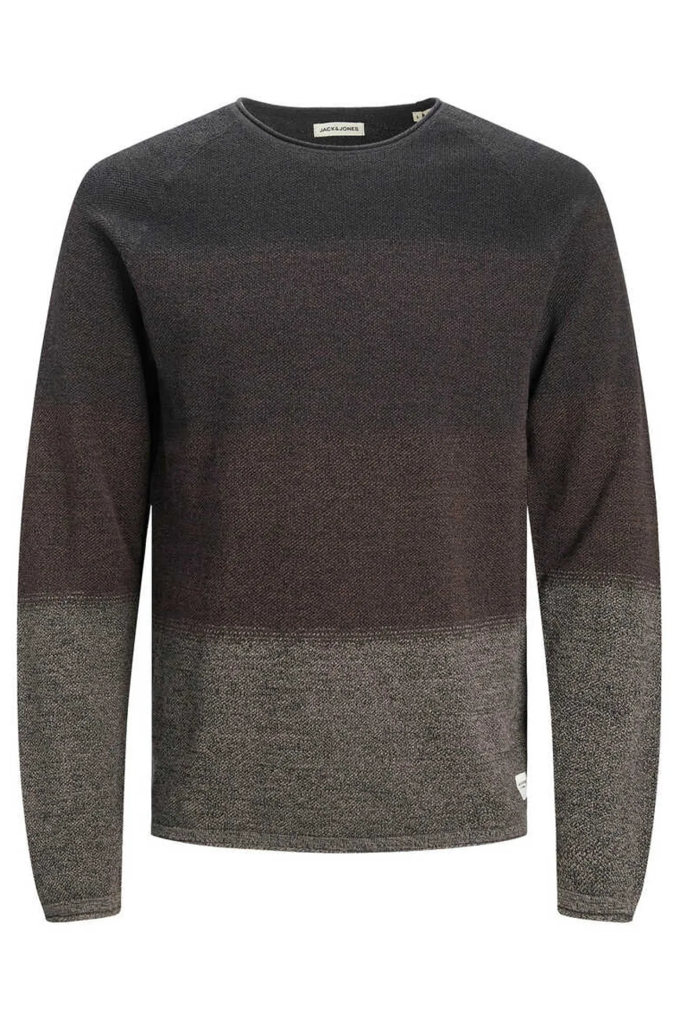 Jack & Jones Camisola Degrade Gola Redonda Castanho Discount