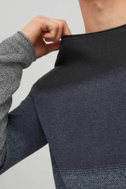 Jack & Jones Camisola Degrade Gola Redonda Marinho New