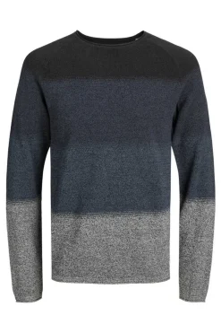 Jack & Jones Camisola Degrade Gola Redonda Marinho New