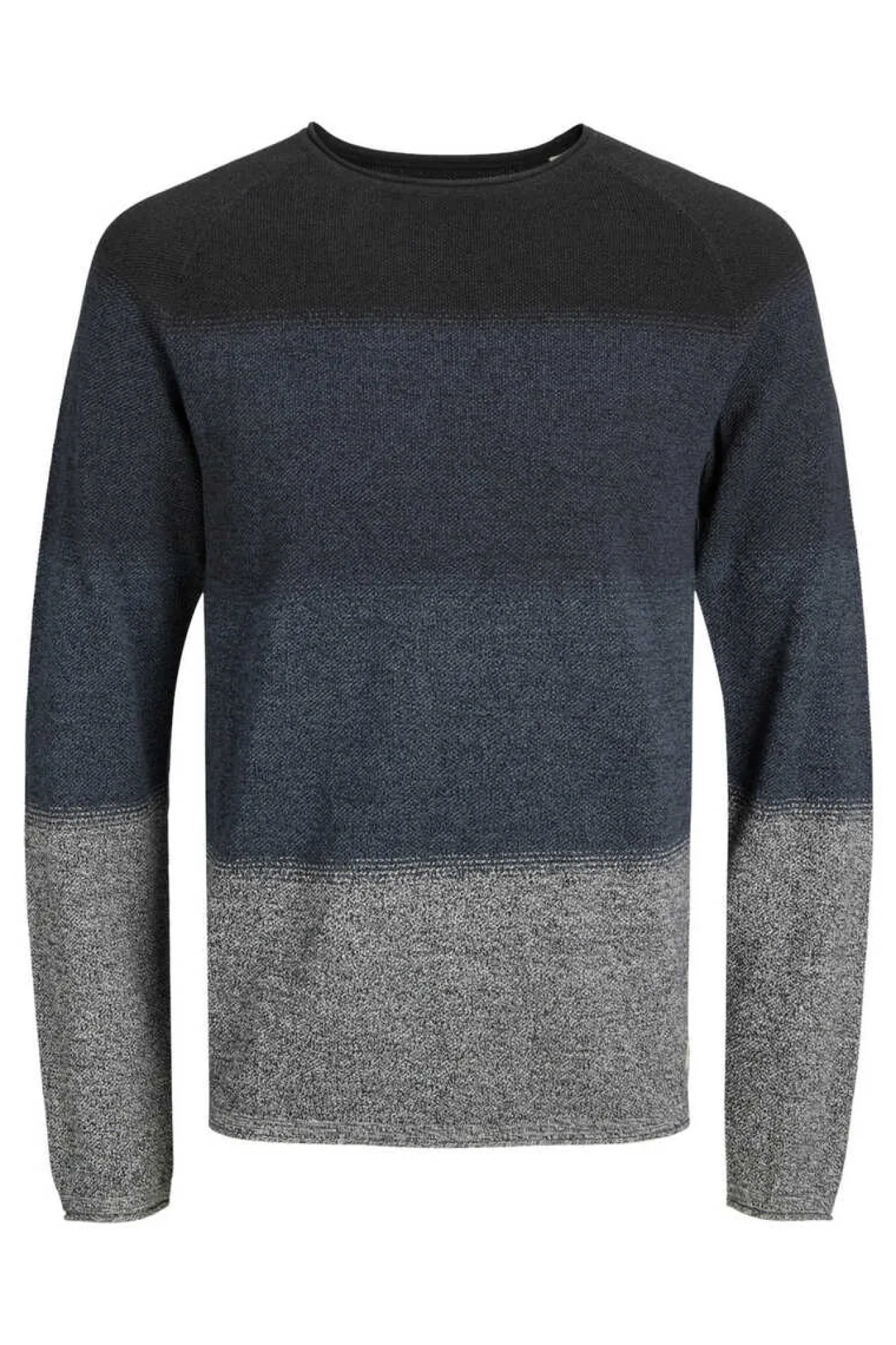 Jack & Jones Camisola Degrade Gola Redonda Marinho New