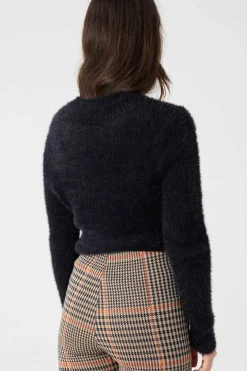 Inside Sueteres E Cardigans-Camisola Efeito Pelo