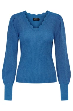 Only Sueteres E Cardigans-Camisola Em Bico Debruada