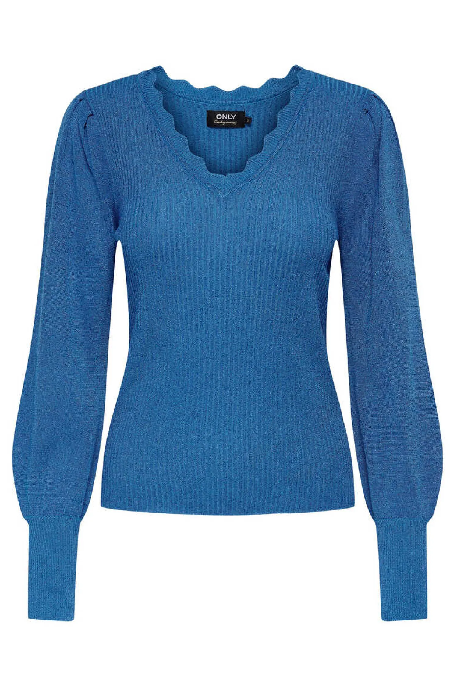 Only Sueteres E Cardigans-Camisola Em Bico Debruada