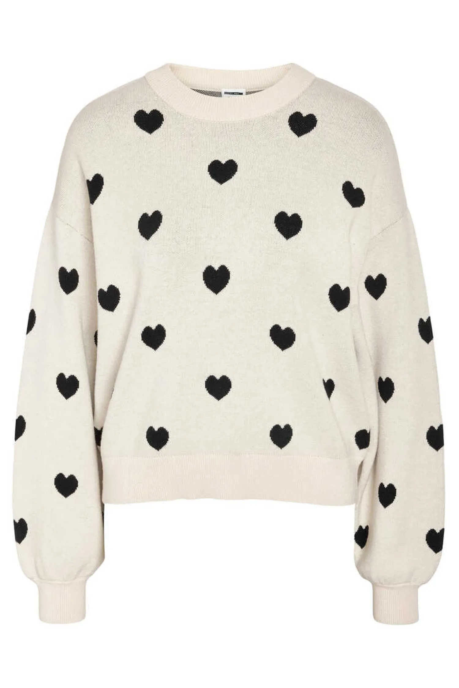 Noisy May Sueteres E Cardigans-Camisola Em Malha De Jacquard