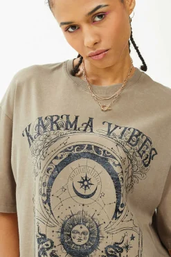 Pimkie T-Shirts-Camisola Estampada Oversize