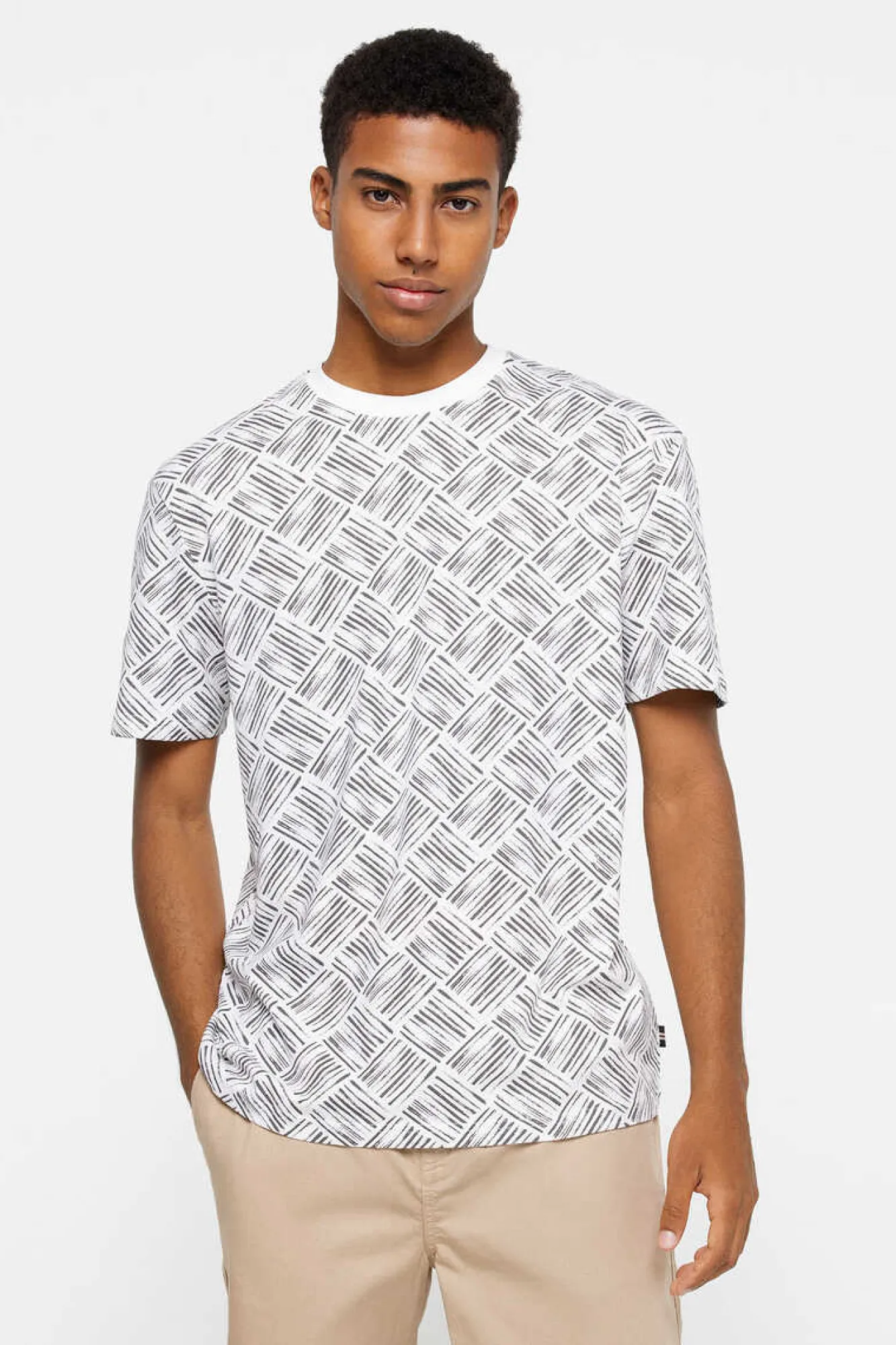 Springfield Camisola Estampado Geometrico Cru Best