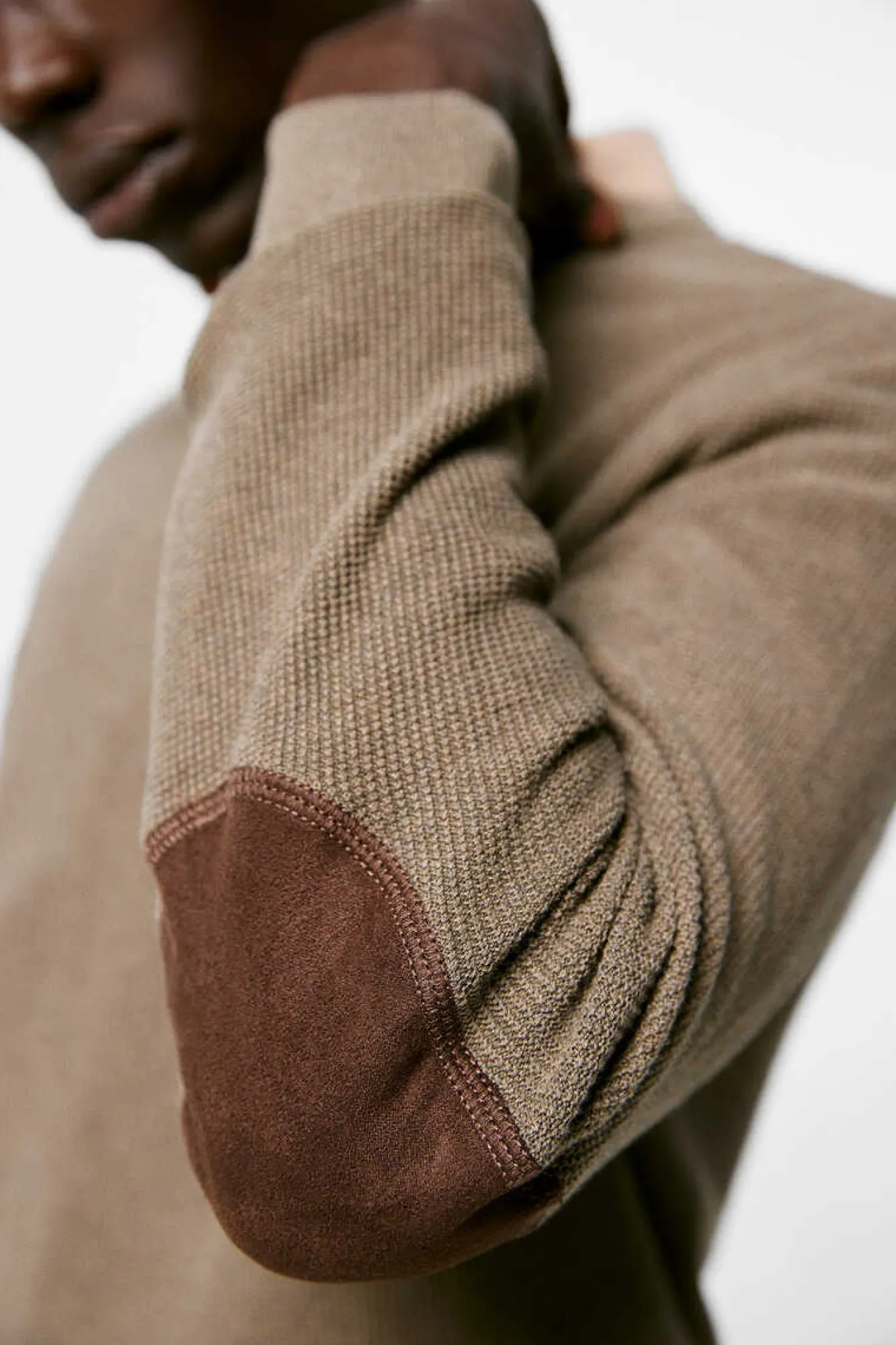 Springfield Camisola Estrutura Cotoveleiras Brown Outlet