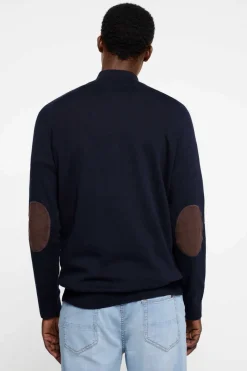 Springfield Camisola Estrutura Cotoveleiras Marinho Sale