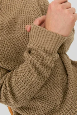 Jack & Jones Camisola Estrutura Gola Redonda Castanho Online