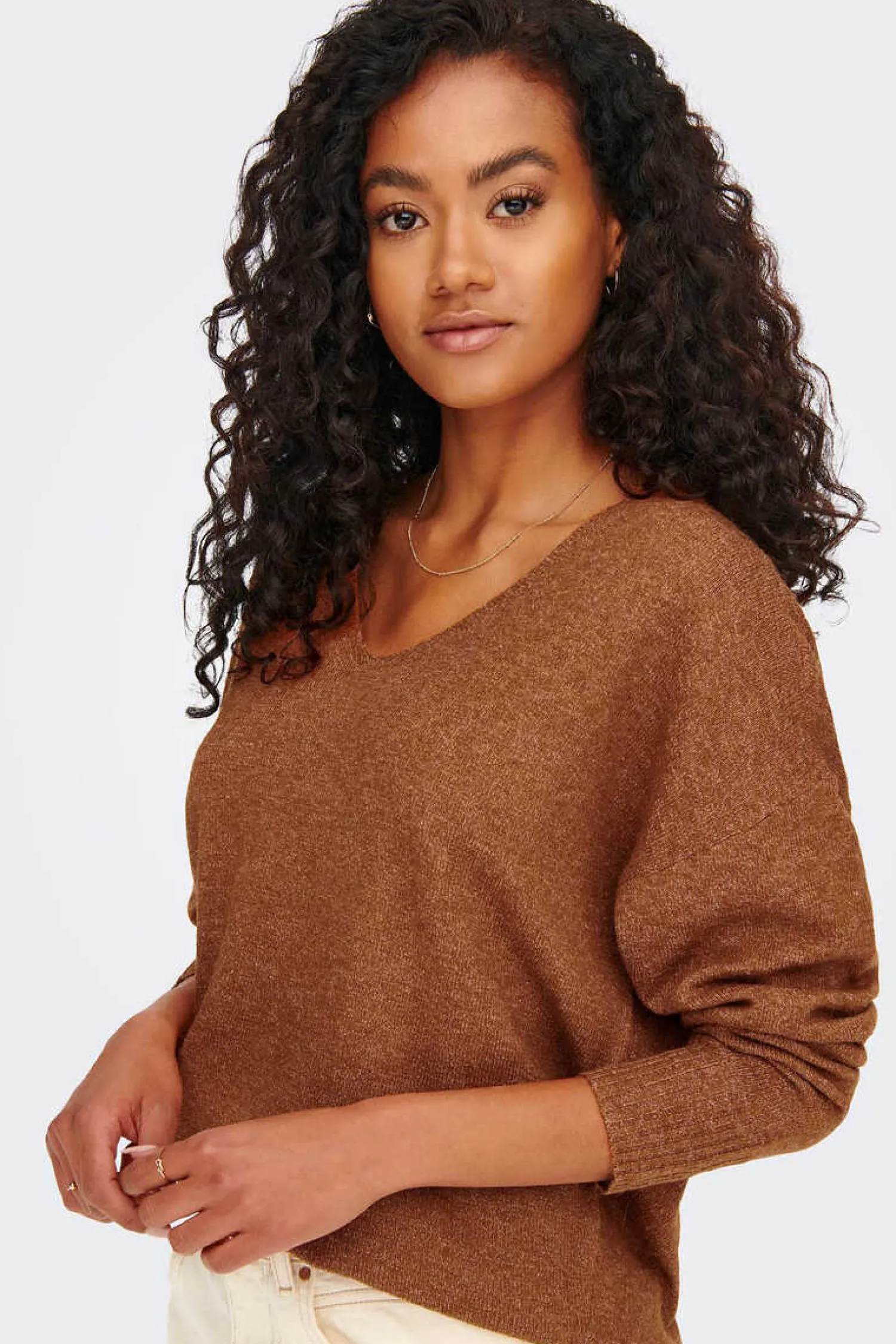 Only Sueteres E Cardigans-Camisola Fluida