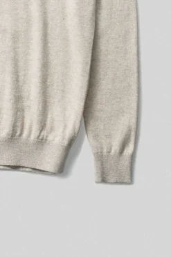 Ooto Camisola Gola Alta Ecru Hot