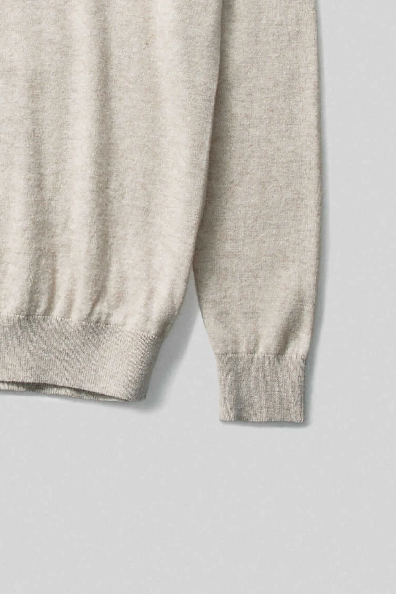 Ooto Camisola Gola Alta Ecru Hot