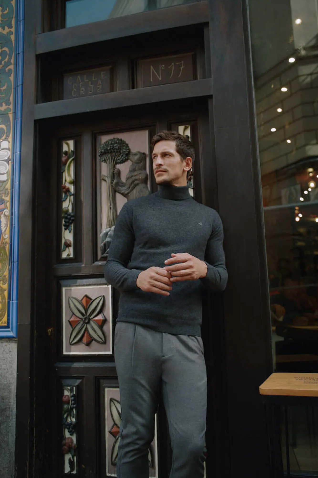 Ooto Camisola Gola Alta Cinzento Clearance