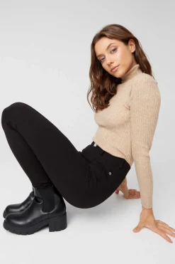 Inside Sueteres E Cardigans-Camisola Gola Alta