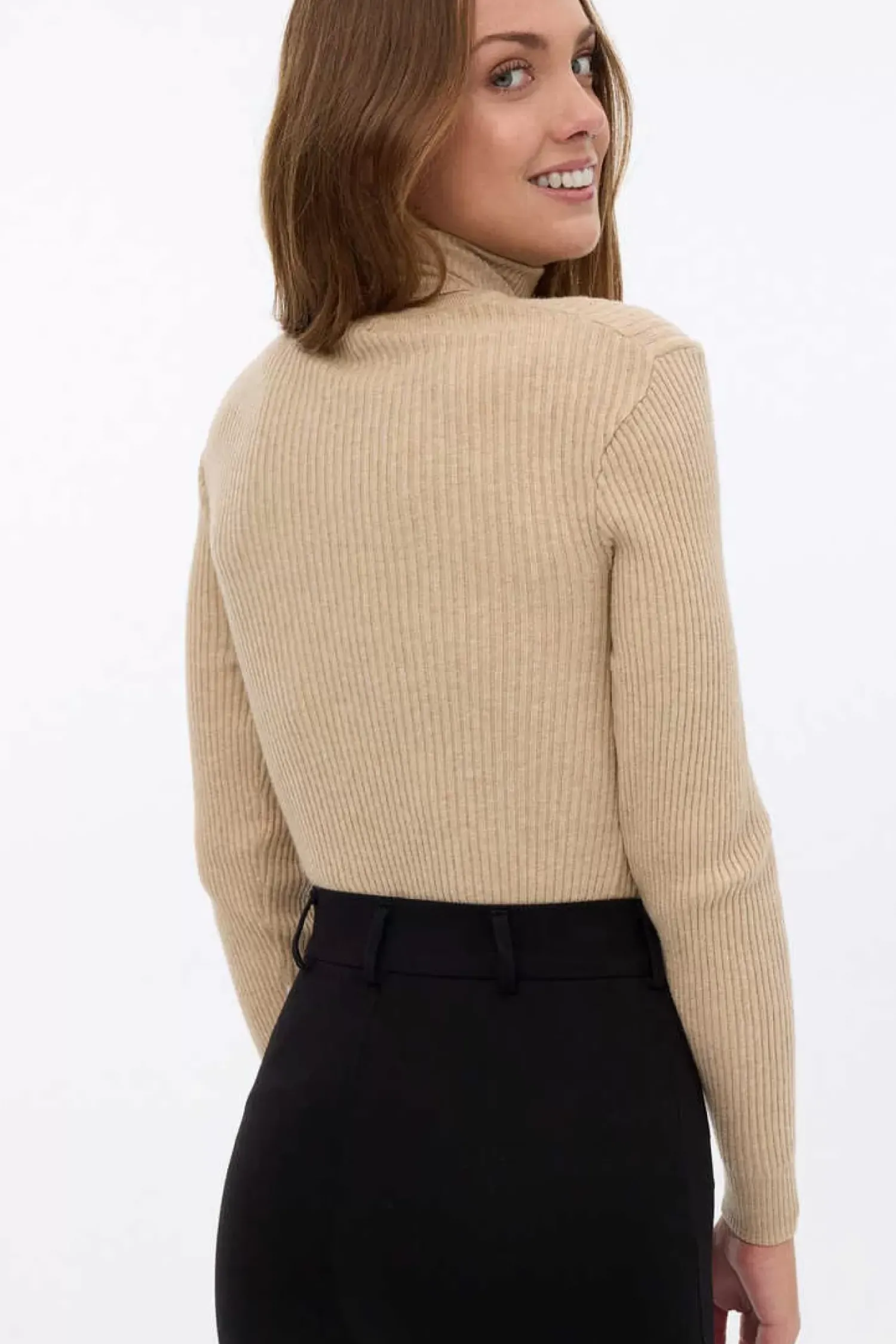 Inside Sueteres E Cardigans-Camisola Gola Alta