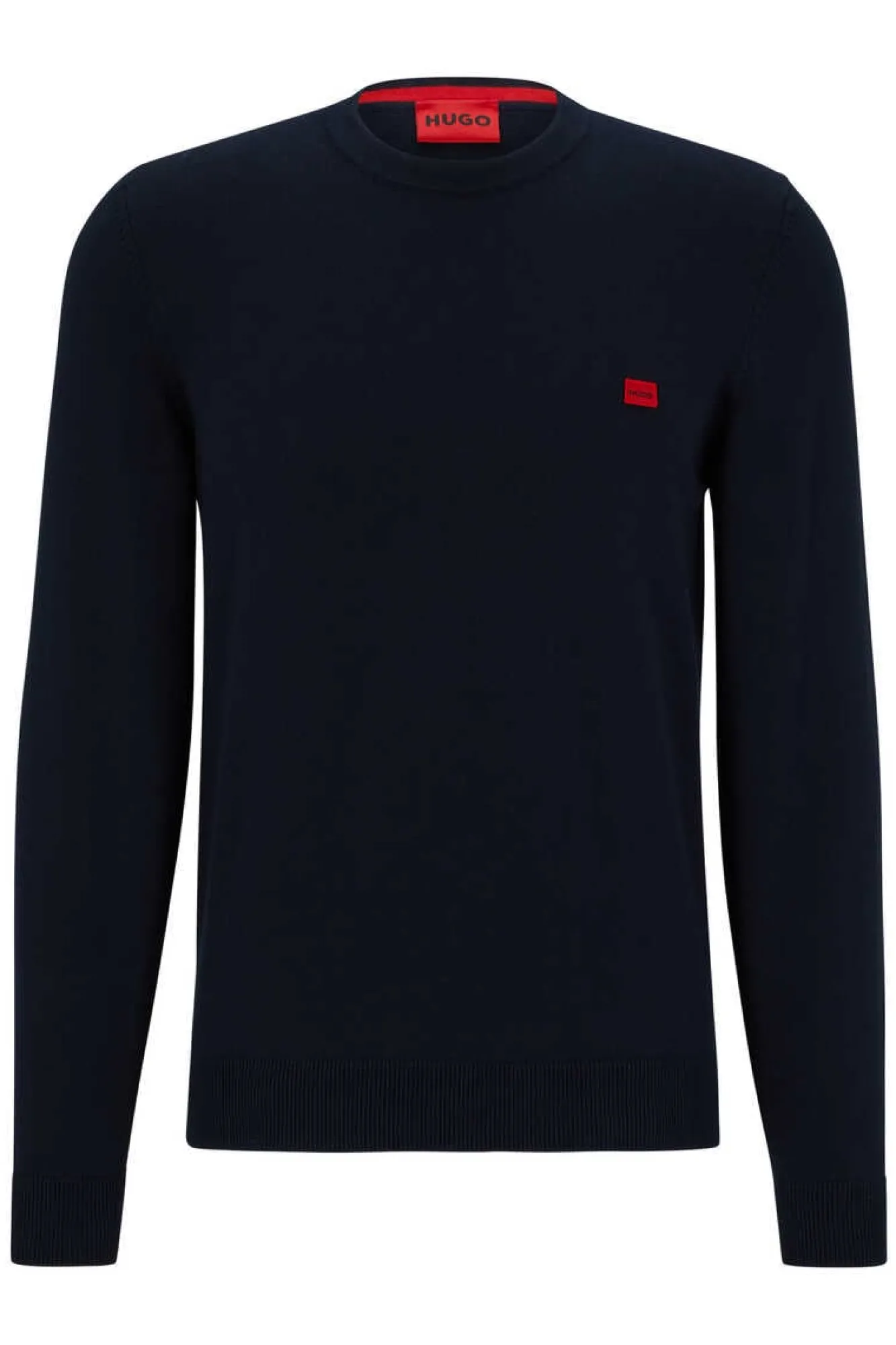 HUGO Camisola Gola Caixa Marinho Sale