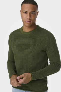 Only & Sons Camisola Gola Caixa Verde Discount