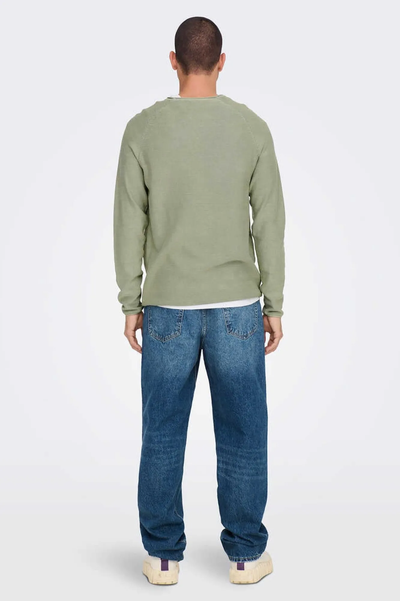 Only & Sons Camisola Gola Caixa Verde