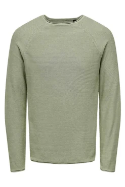 Only & Sons Camisola Gola Caixa Verde