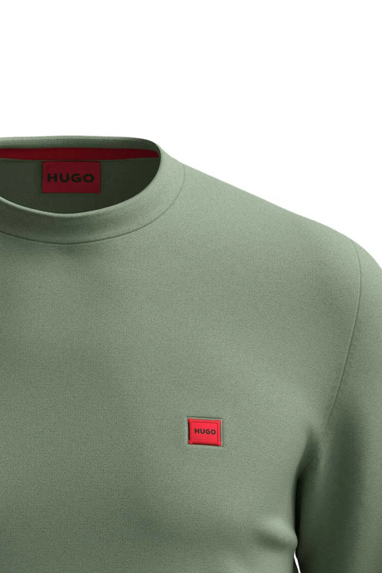 HUGO Camisola Gola Caixa Verde Discount