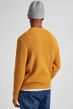 Pepe Jeans Camisola Gola Redonda Camelo Outlet