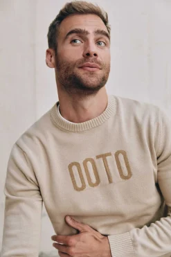 Ooto Camisola Gola Redonda Tostado