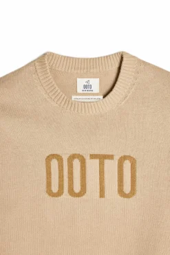 Ooto Camisola Gola Redonda Tostado