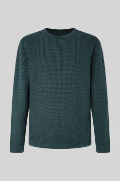 Pepe Jeans Camisola Gola Redonda Verde Hot