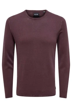 Only & Sons Camisola Gola Redonda Castanho Best