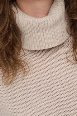 Only Sueteres E Cardigans-Camisola Gola Subida