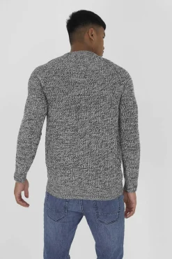 Brave Soul Camisola Jaspeada Cinza Outlet