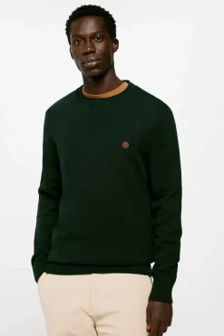 Springfield Camisola Lisa Cor Verde Escuro New