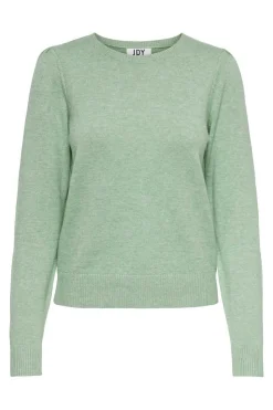 JDY Sueteres E Cardigans-Camisola Malha Fina Gola Redonda