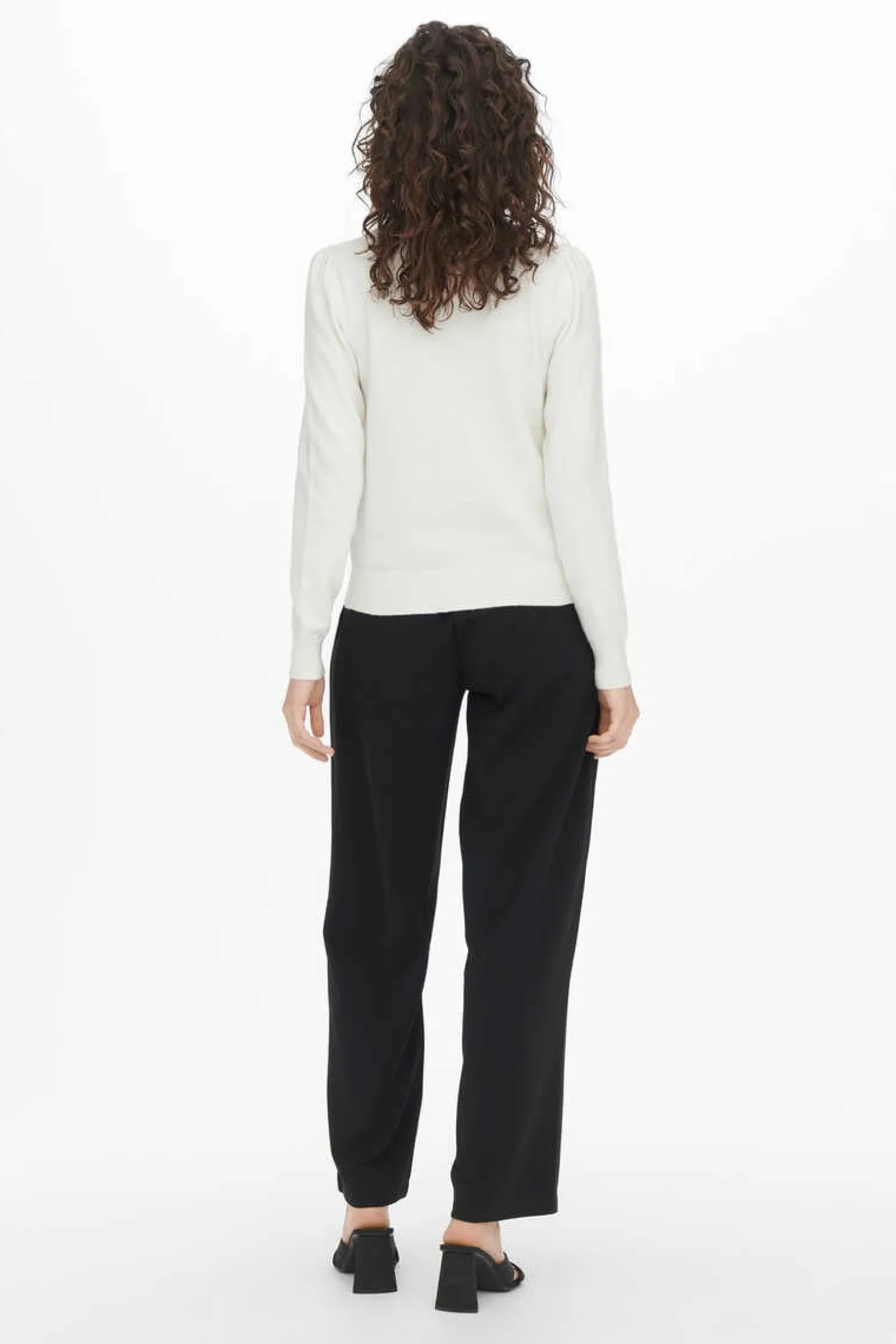 JDY Sueteres E Cardigans-Camisola Malha Fina Gola Redonda