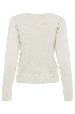 JDY Sueteres E Cardigans-Camisola Malha Fina Gola Redonda