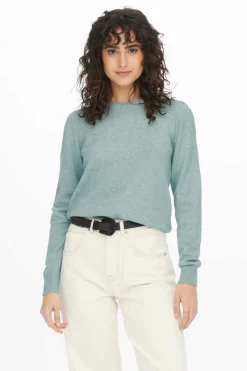 JDY Sueteres E Cardigans-Camisola Malha Fina Gola Redonda