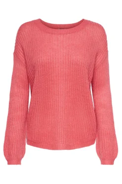 JDY Sueteres E Cardigans-Camisola Malha Gola Redonda