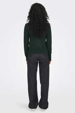 JDY Sueteres E Cardigans-Camisola Manga Comprida E Gola Redonda