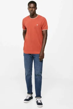 Springfield Camisola Manga Curta Estrutura Bordeaux Clearance