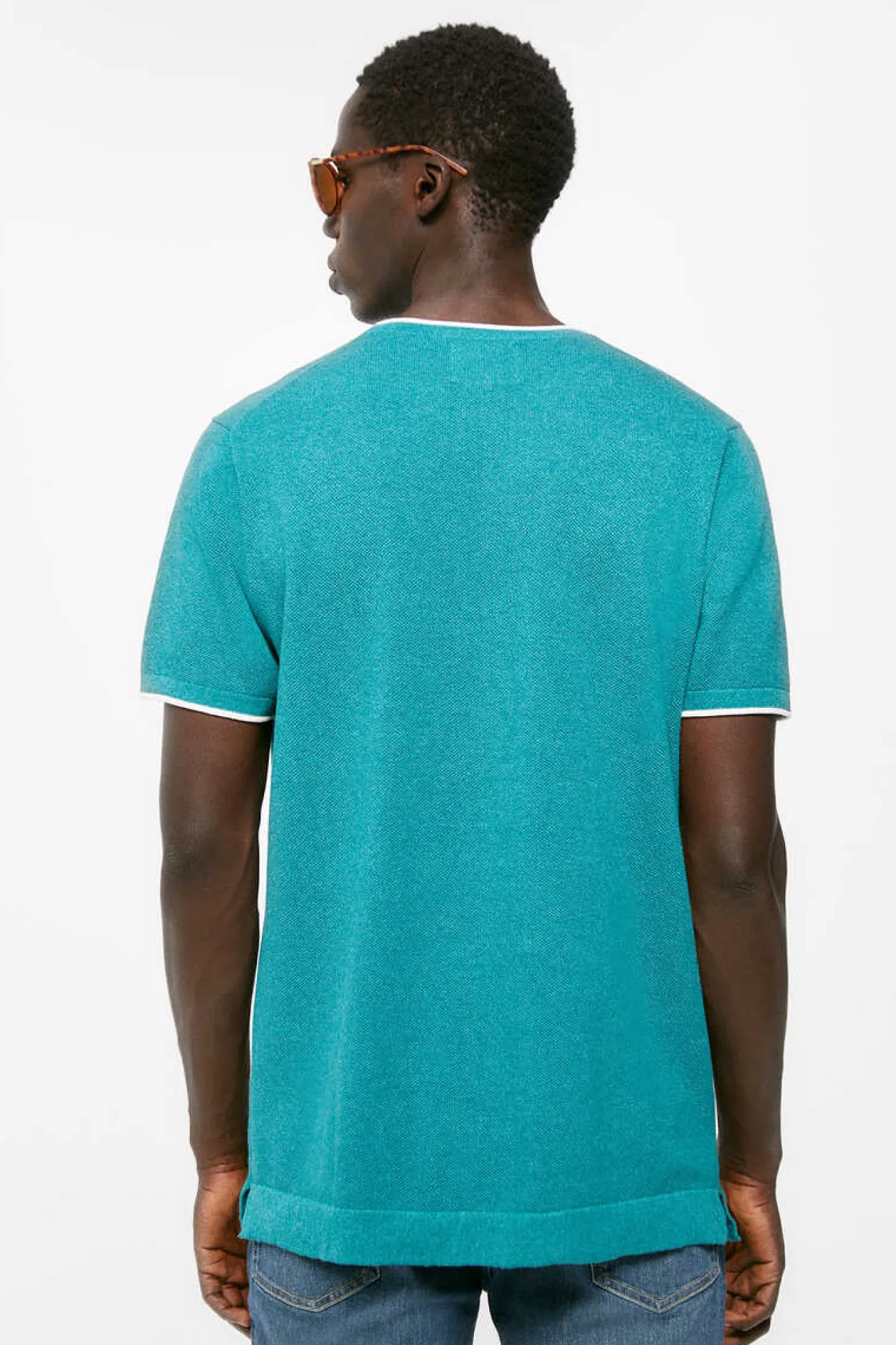 Camisola Manga Curta Estrutura