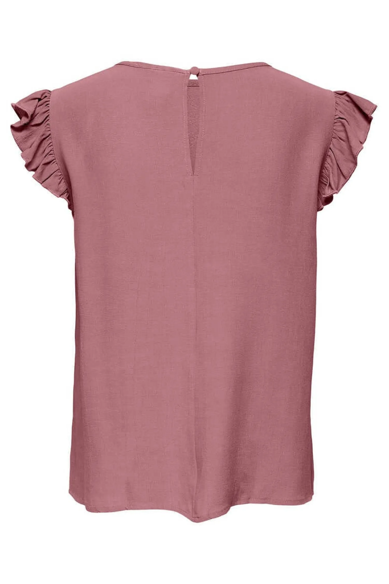 Only T-Shirts-Camisola Manga Curta Folhos