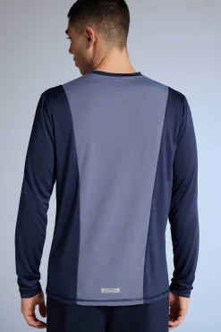 Springfield Camisola Oudoor Combinada Azul