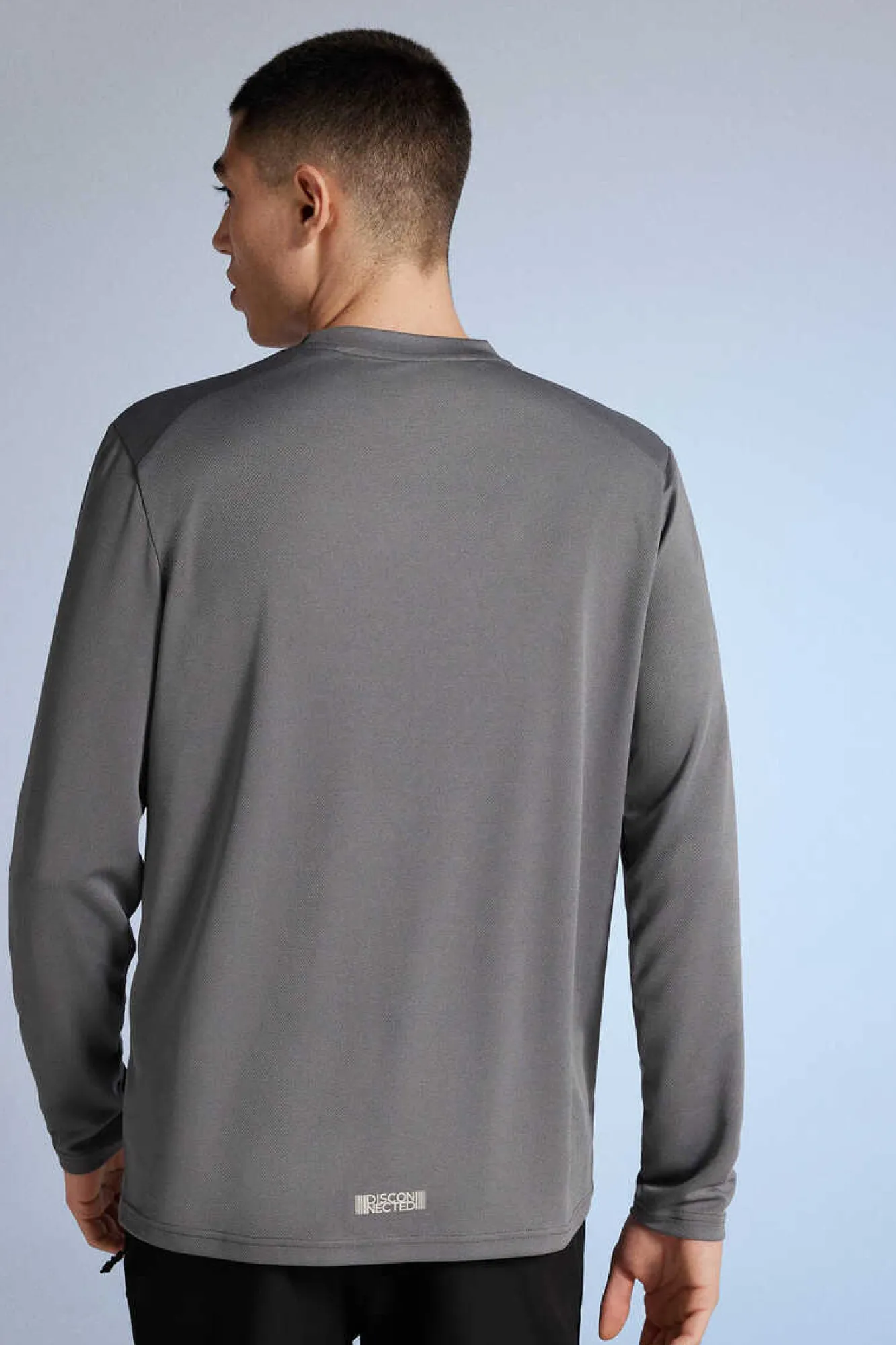 Springfield Camisola Oudoor De Manga Comprida Cinza New