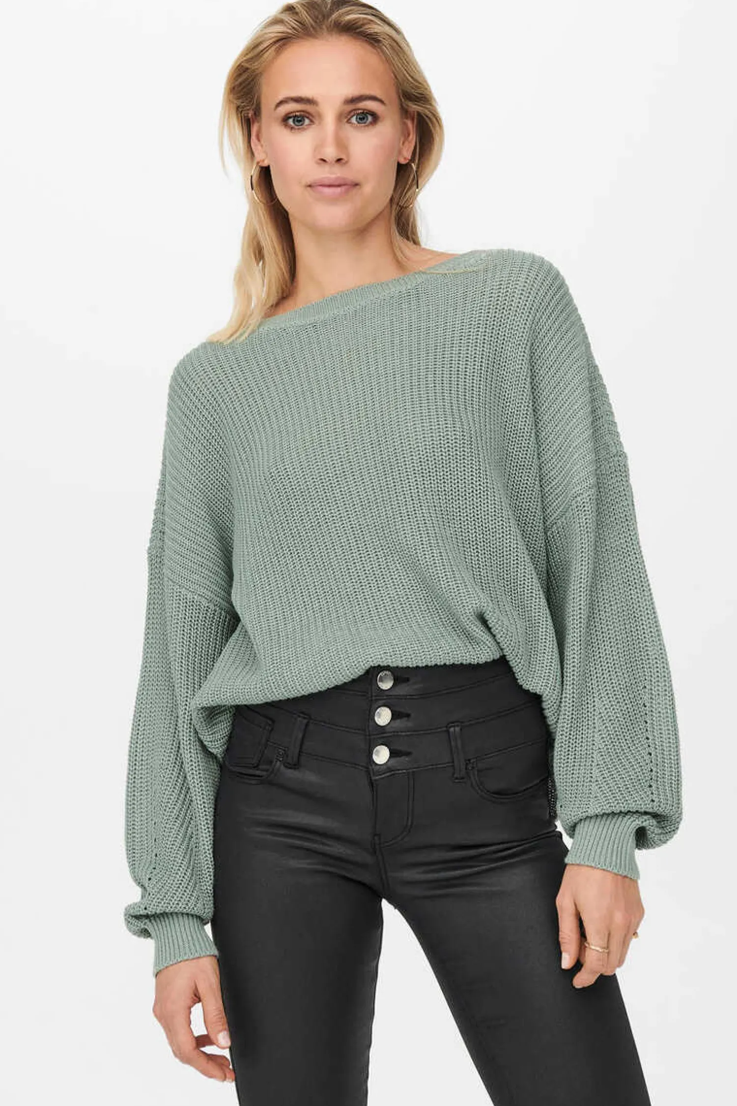 Only Sueteres E Cardigans-Camisola Oversize Malha