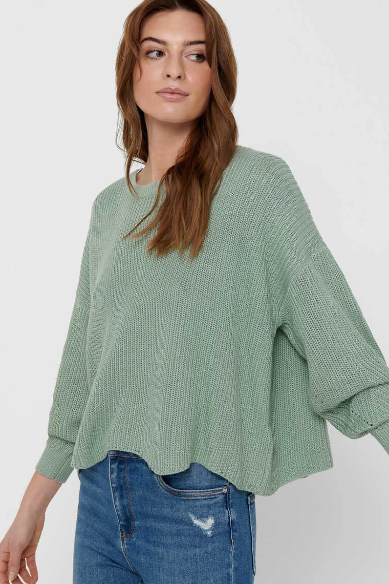 Only Sueteres E Cardigans-Camisola Oversize Malha