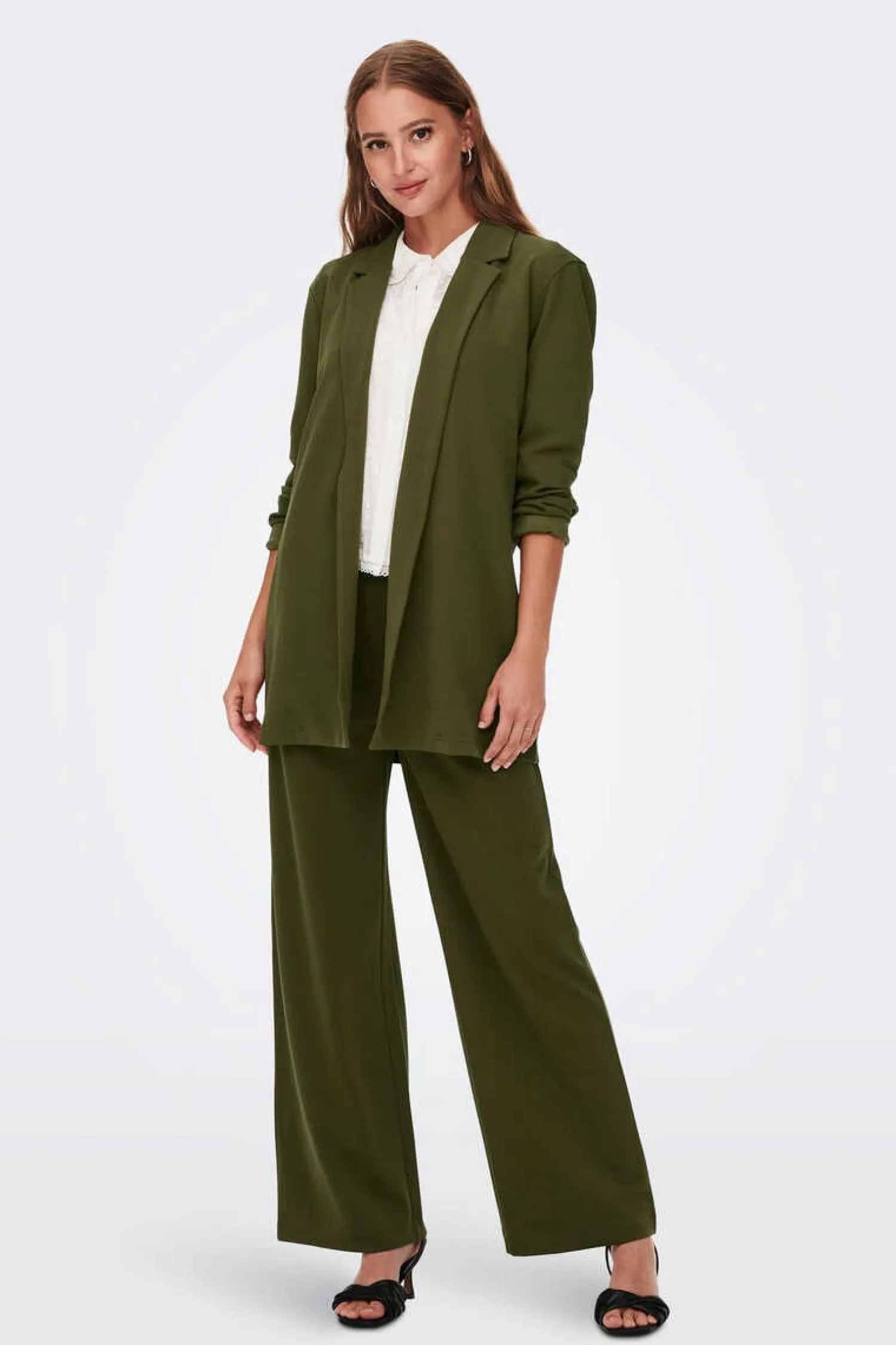 JDY Blusoes E Casacos-Camisola Pescoco Redondos Quadrados