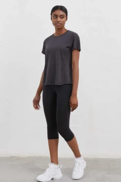 Dash and Stars Outdoor-Camisola Preta Ultraleve